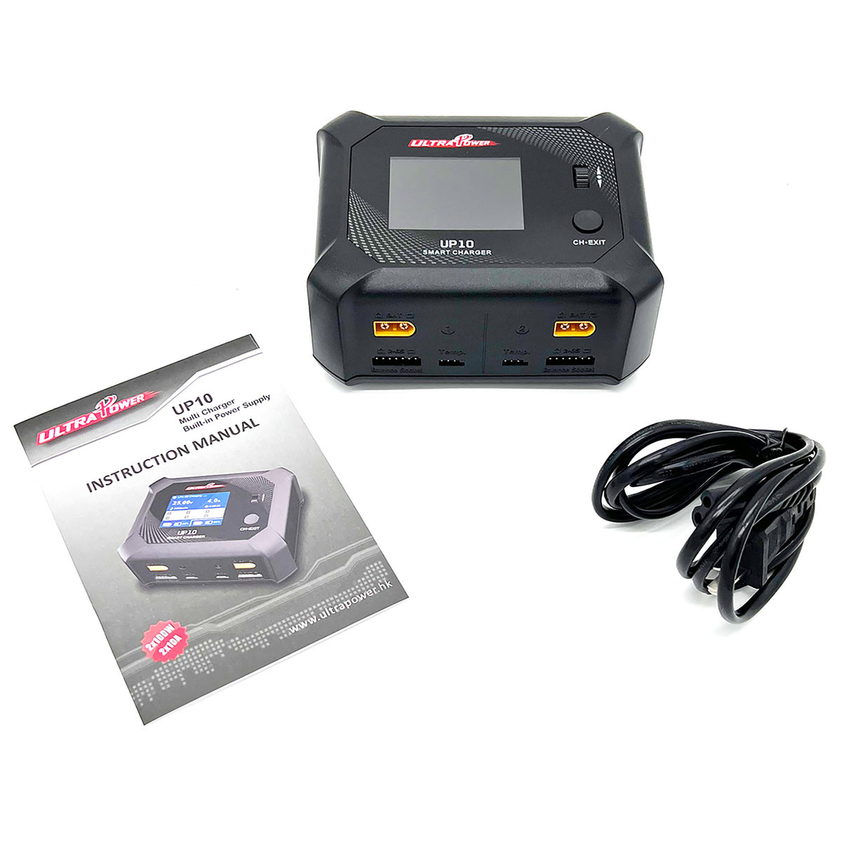 UP10 AC 100W / DC 2X100W Dual Port Multi-Chemistry AC/DC Smart Charger