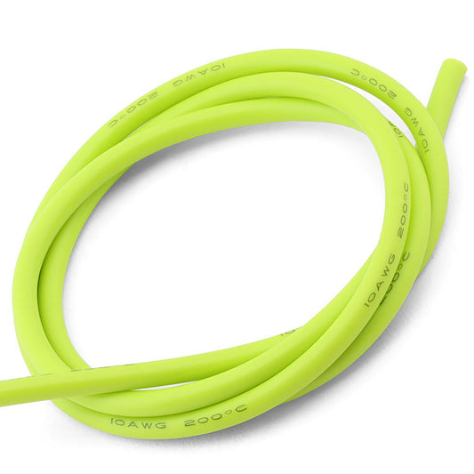 eXcelerate Silicone Wire (Neon Yellow) (1 Meter) (10AWG)