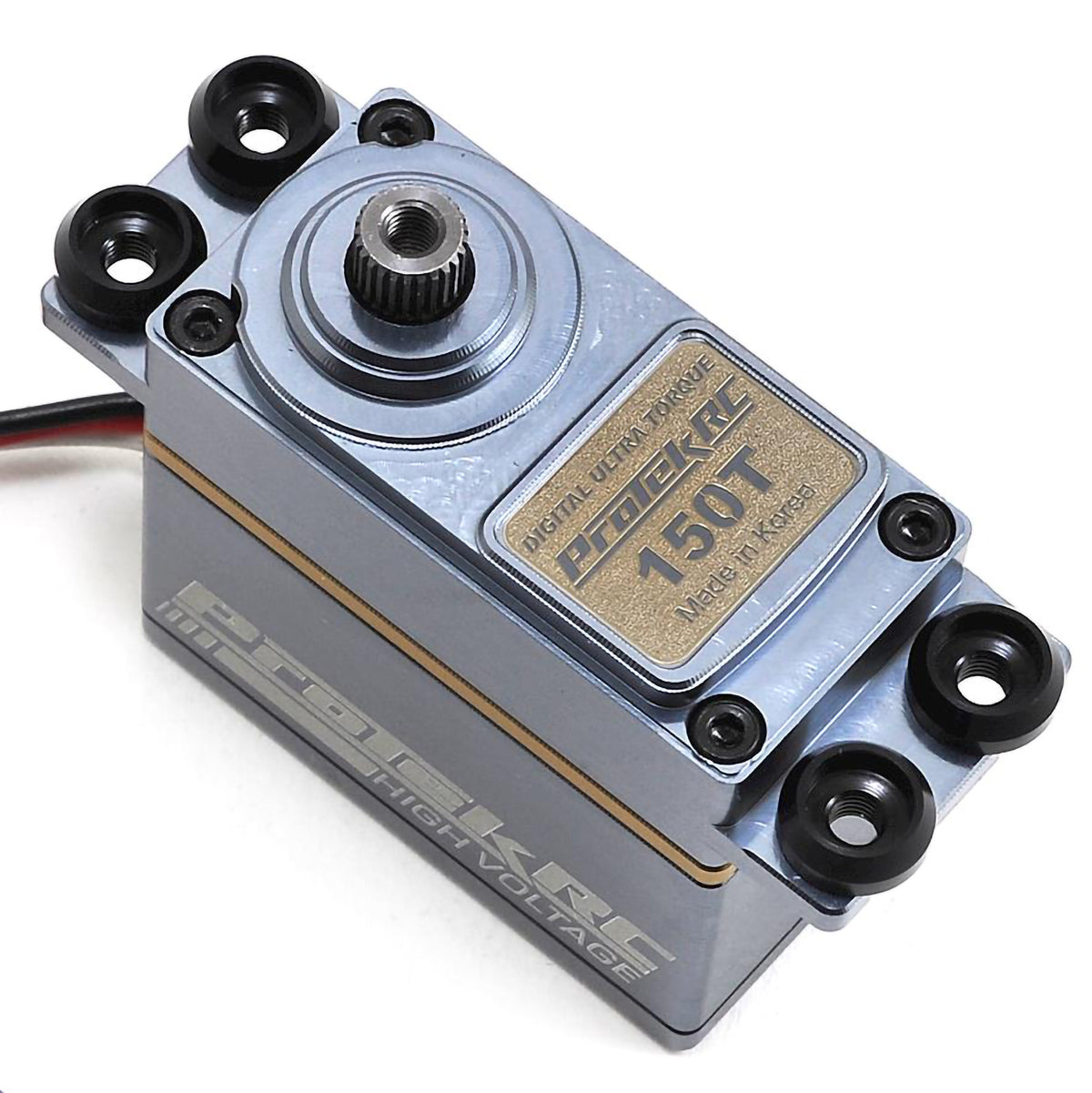 ProTek RC Aluminum Servo Mount Grommet (Black) (4)